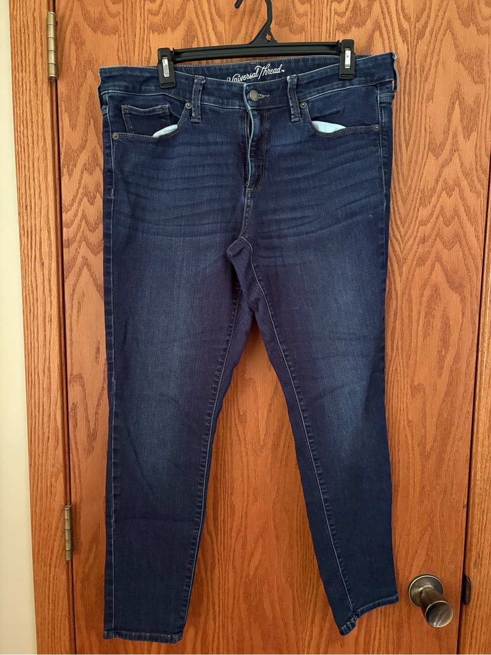 Universal Thread Dark Indigo Straight Leg Jeans